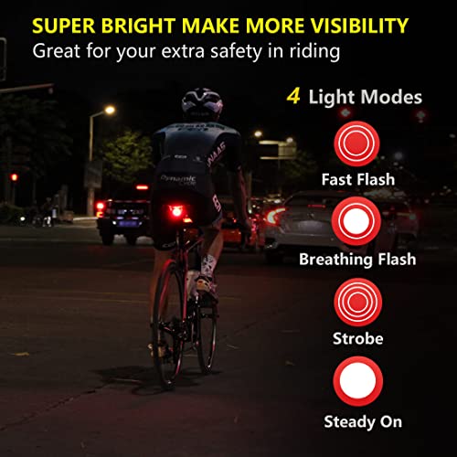 Smart Bike Tail Light with High Visibility