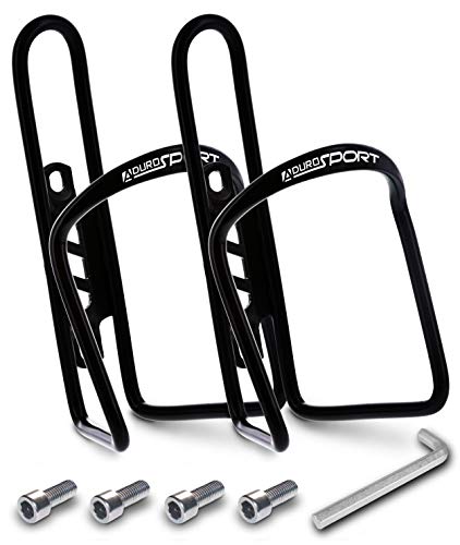 Aluminum Bike Bottle Holder Cage - 2 Pack
