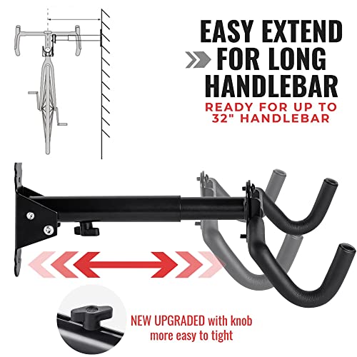 Garage Wall Bike Rack (2 Pack)