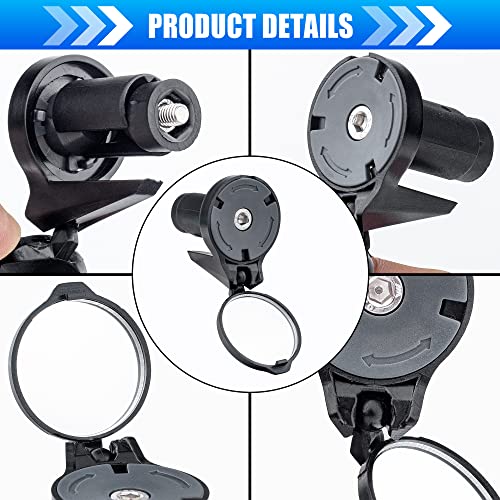 Adjustable Rearview Mirror for Road and Mountain Bikes