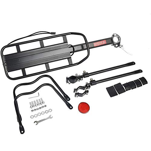 Adjustable Bike Rear Rack - 110 lbs Capacity