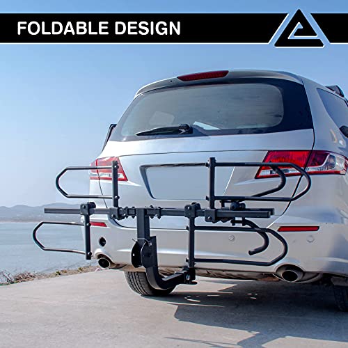 2-Bike Platform Hitch Mount Rack - Foldable