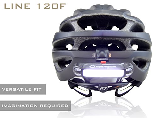 USB Rechargeable Bike Headlight - Night Provision LINE 120F