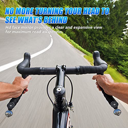 Adjustable Rearview Mirror for Road and Mountain Bikes