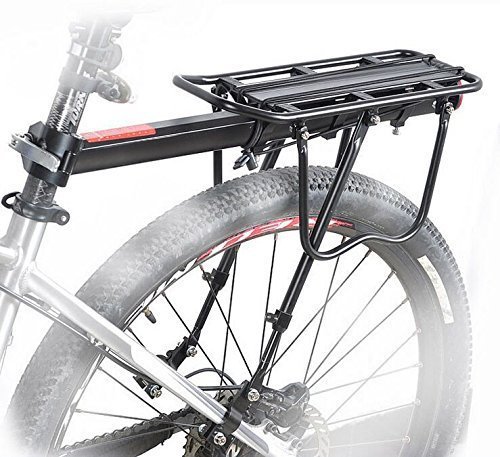Adjustable Bike Rear Rack - 110 lbs Capacity