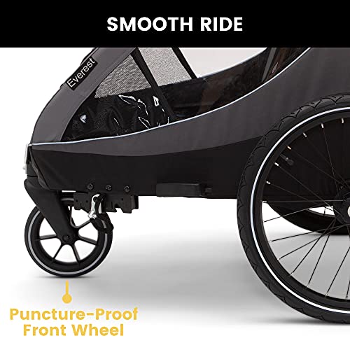 Delta Children 2-in-1 Bike Trailer and Stroller