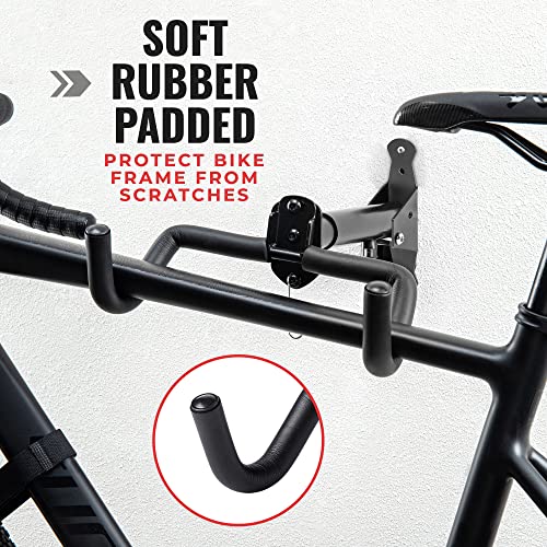 Garage Wall Bike Rack (2 Pack)