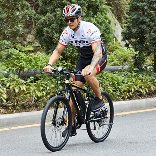 ANCHEER 500W Electric Mountain Bike 26'' Commuter Ebike