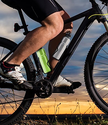 Aluminum Bike Bottle Holder Cage - 2 Pack