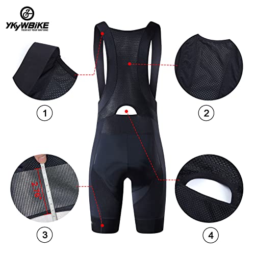 Men's Road Cycling Bib Shorts - Breathable Padding