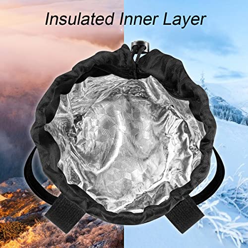 Insulated Bike Cup Holder with Phone Pocket