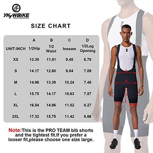 Men's Road Cycling Bib Shorts - Breathable Padding