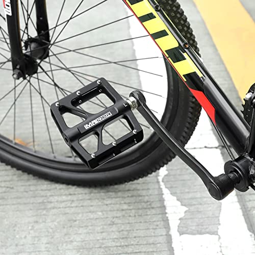 Imrider Aluminum Flat Pedals for Mountain and Road Bikes