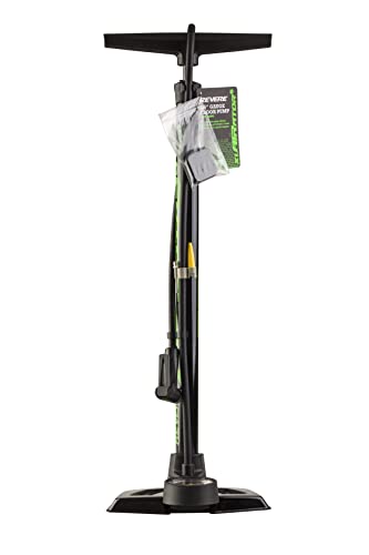 xlAIRator5 Bike Floor Pump with Gauge - Presta/Schrader