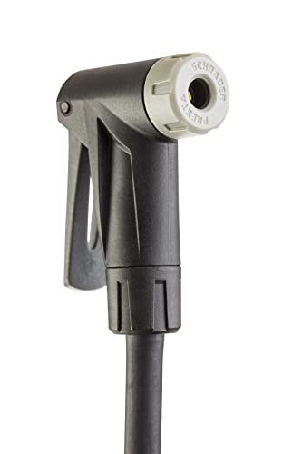 xlAIRator5 Bike Floor Pump with Gauge - Presta/Schrader