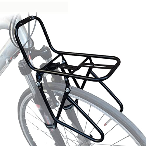 Aluminum Bicycle Front Rack with 15KG Capacity