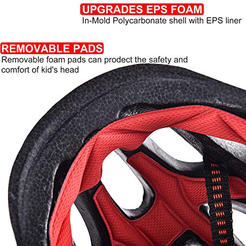 Adjustable Kids Bike Helmet, Ideal for Cycling