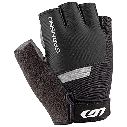 Men's Black Louis Garneau Biogel RX Gloves