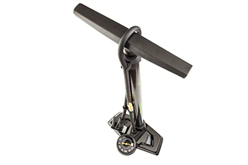 xlAIRator5 Bike Floor Pump with Gauge - Presta/Schrader