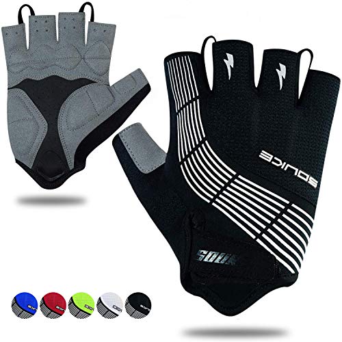 Souke Sports Bike Gloves with Shock-Absorbing Padding