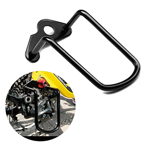 Universal Black Rear Derailleur Guard for Bikes