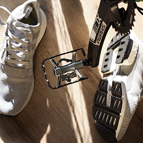 VENZO Dual-Platform Clipless Pedals for Cycling