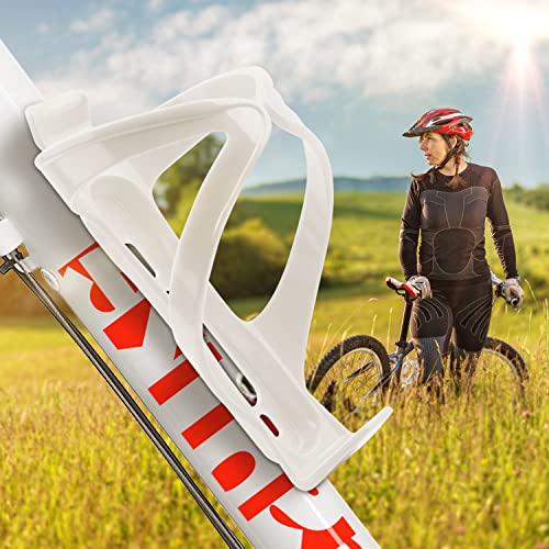Lightweight Bicycle Water Bottle Cage (White)