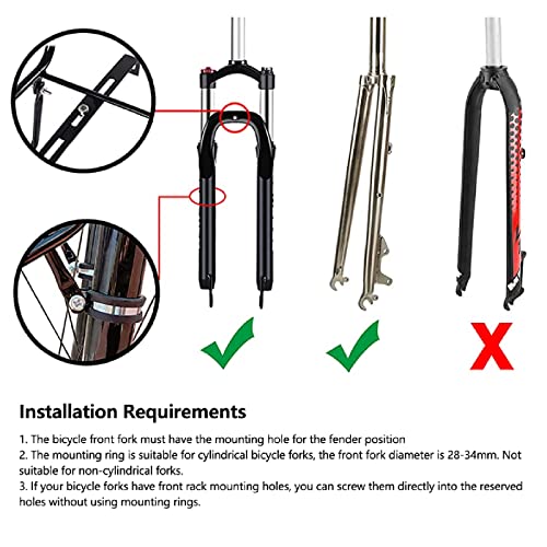 Aluminum Bicycle Front Rack with 15KG Capacity