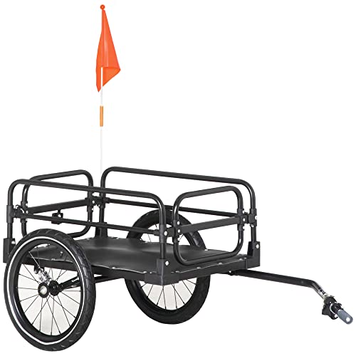 Aosom Bike Cargo Trailer with Suspension
