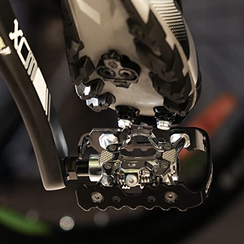 VENZO Dual-Platform Clipless Pedals for Cycling