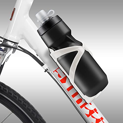 Lightweight Bicycle Water Bottle Cage (White)
