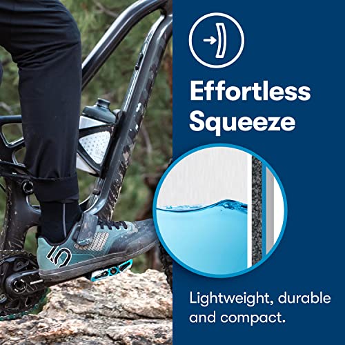 15oz Polar Bottle for Mountain Bikes - White/Charcoal