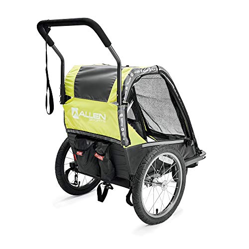 Allen Sports 1-Child Trailer & Stroller, Green