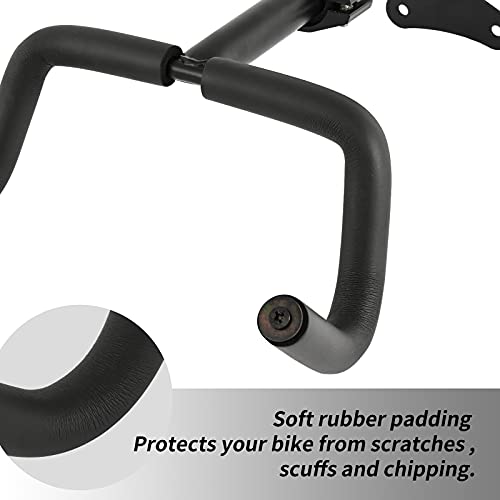Horizontal Bike Wall Mount Rack - 2PACK