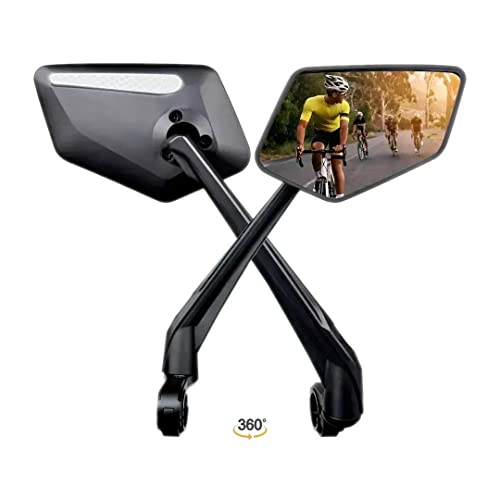 Adjustable Handlebar Bike Mirror Set - 2PCS