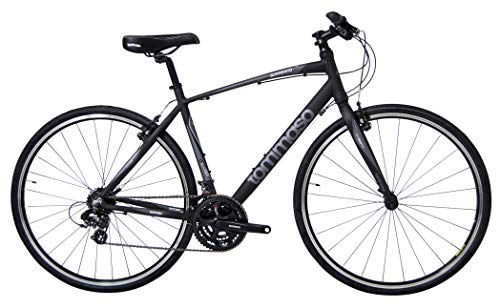 Tommaso Sorrento Hybrid Fitness Bike - Matte Black/Grey