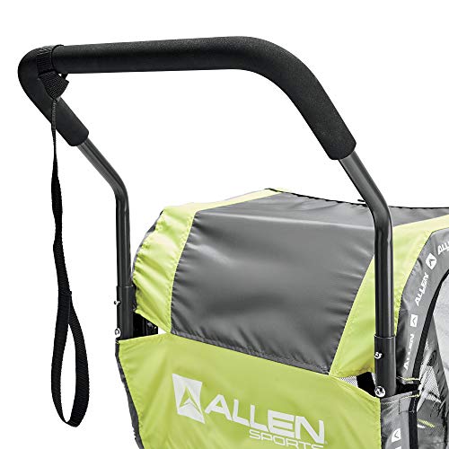 Allen Sports 1-Child Trailer & Stroller, Green