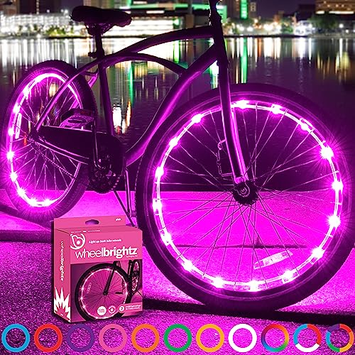 Pink WheelBrightz Bike Lights for Girls