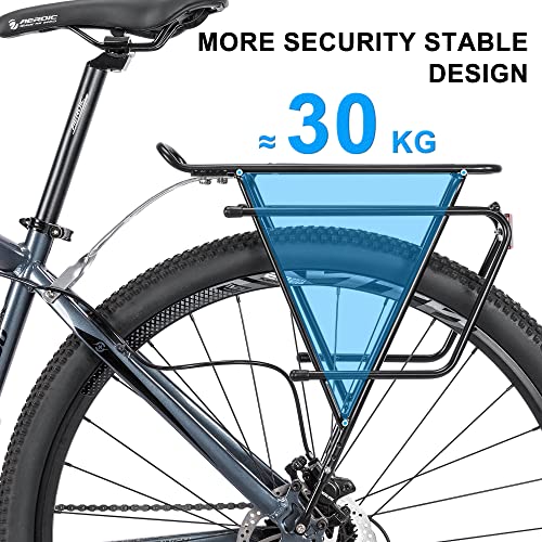 Touring Carrier Bike Rack for 26”-29” and 700c