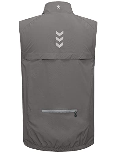Men's Summer Windproof Cycling Vest Grey