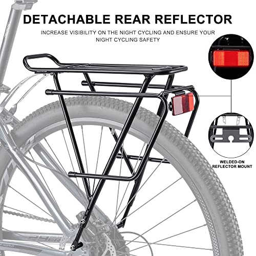 Touring Carrier Bike Rack for 26”-29” and 700c