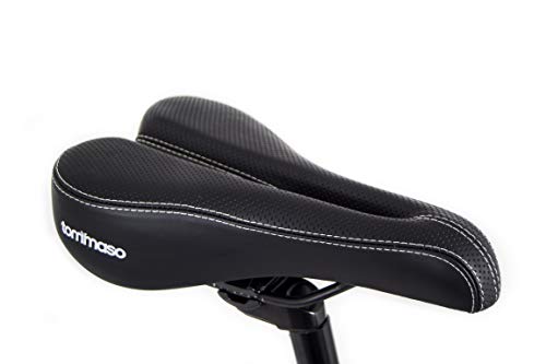 Tommaso Sorrento Hybrid Fitness Bike - Matte Black/Grey