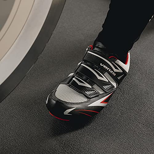 Men's Road Cycling Shoes - 3 Straps - Black - 50