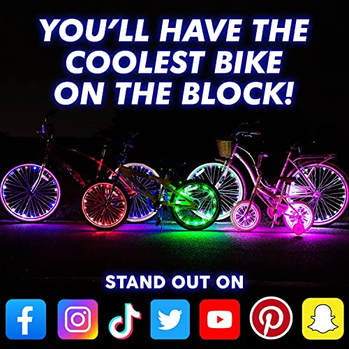 LED Bike Wheel Lights - Ultimate Safety & Style