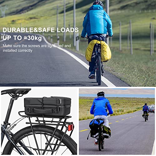 Touring Carrier Bike Rack for 26”-29” and 700c