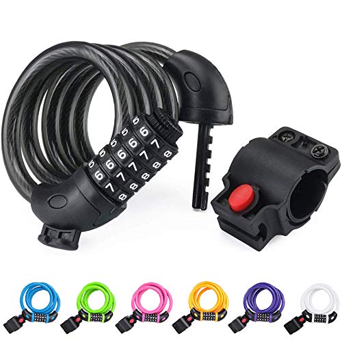 High Security Bike Lock with Mounting Bracket