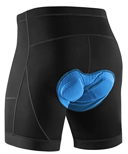 Men's Padded Cycling Shorts with Pockets