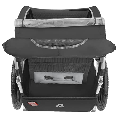 Foldable Kids Bike Trailer with Safety Features