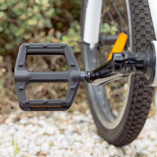 Non-slip Bike Pedals with Reflectors & Ball Bearings