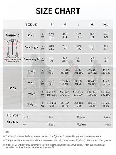 Men's Green Cycling Jersey with Long Sleeves - ARSUXEO